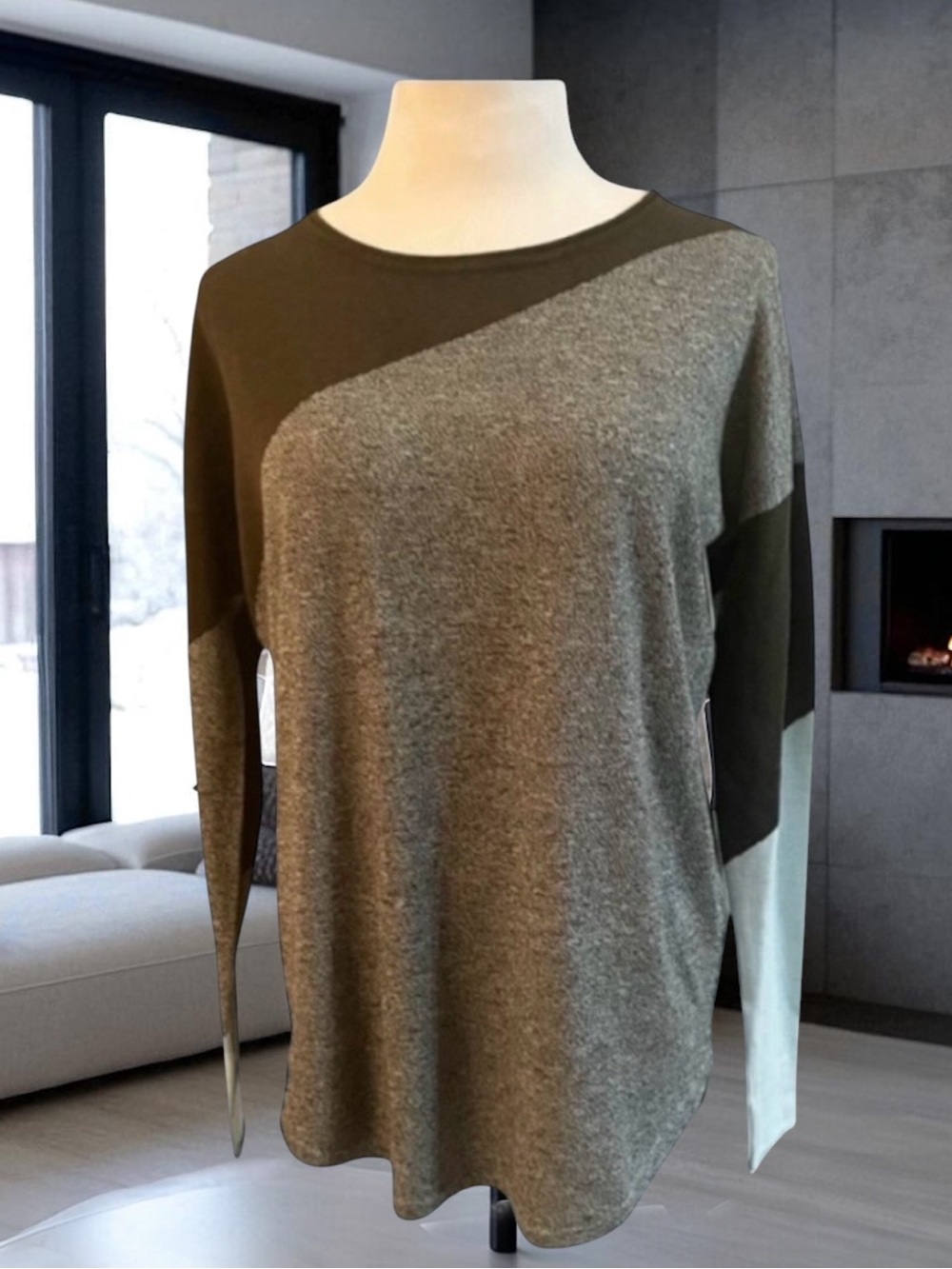 SMARTWOOL Round Neck Sweater Size LARGE